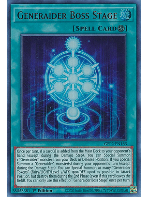 Generaider Boss Stage - GFP2-EN163 - Ultra Rare