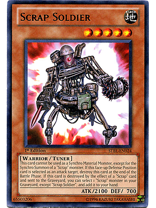 Scrap Soldier - STBL-EN024 - Rare