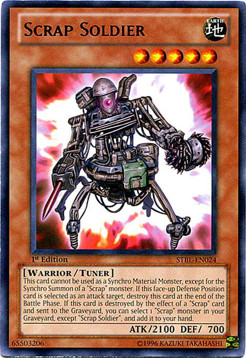 Scrap Soldier - STBL-EN024 - Rare