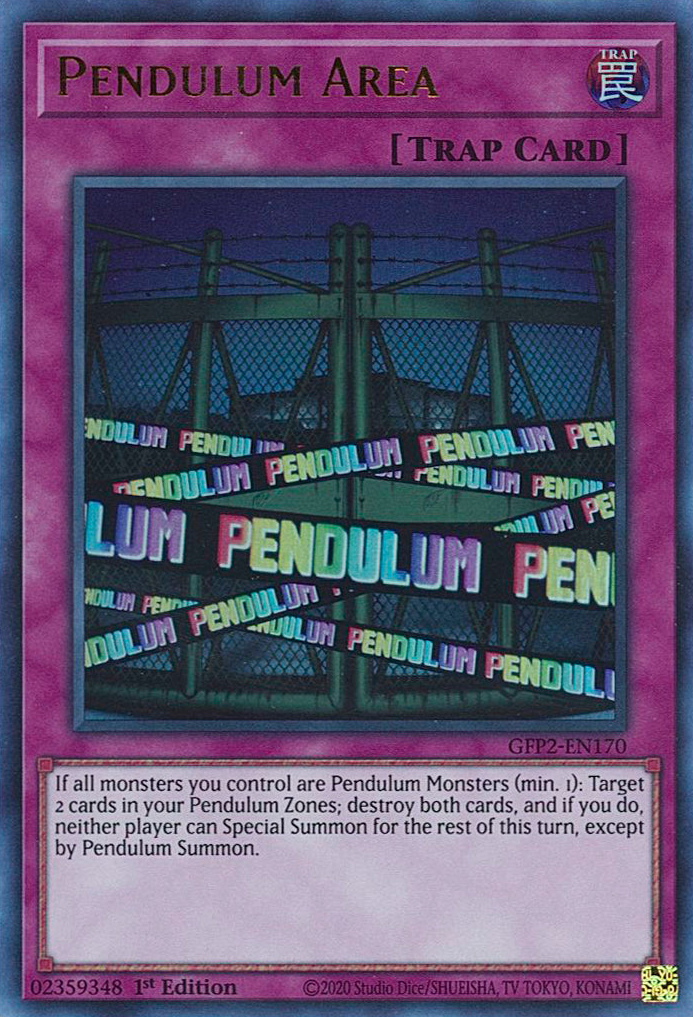 Pendulum Area - GFP2-EN170 - Ultra Rare 1