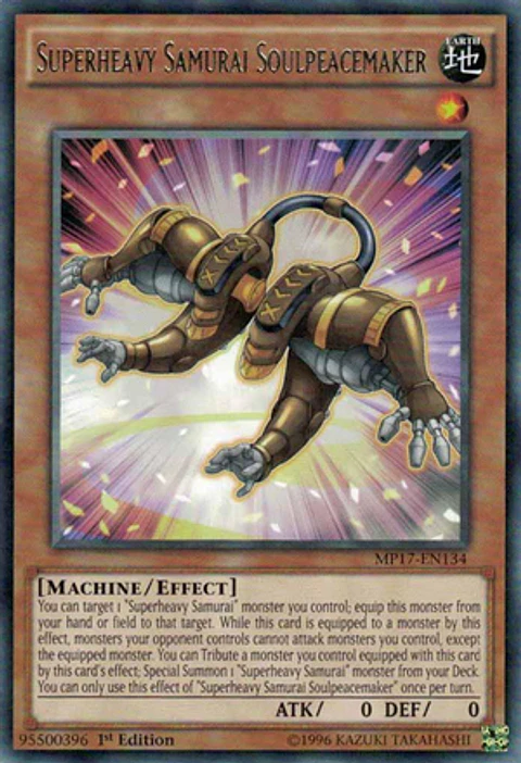 Superheavy Samurai Soulpeacemaker - INOV-EN009 - Rare 
