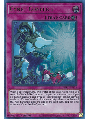Cynet Conflict - GFP2-EN173 - Ultra Rare 