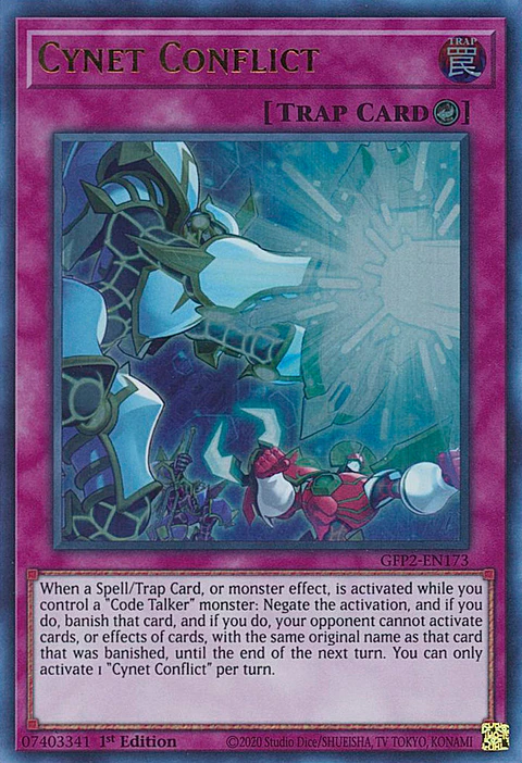 Cynet Conflict - GFP2-EN173 - Ultra Rare 