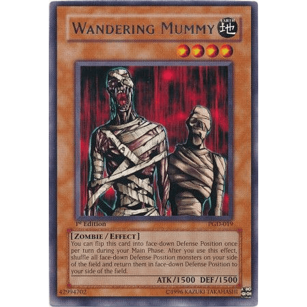 Wandering Mummy - PGD-019 - Rare
