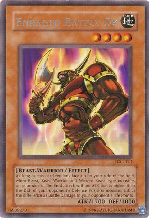 Enraged Battle Ox - IOC-070 - Rare