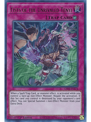 Fists of the Unrivaled Tenyi - GFP2-EN174 - Ultra Rare