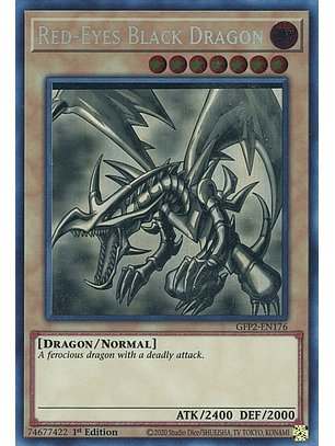 Red-Eyes Black Dragon - GFP2-EN176 - Ghost Rare