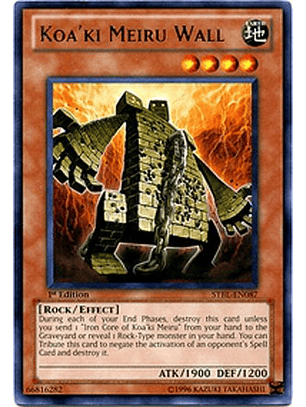 Koa'ki Meiru Wall - STBL-EN087 - Rare