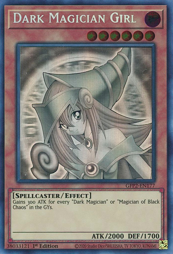 Dark Magician Girl - GFP2-EN177 - Ghost Rare 1
