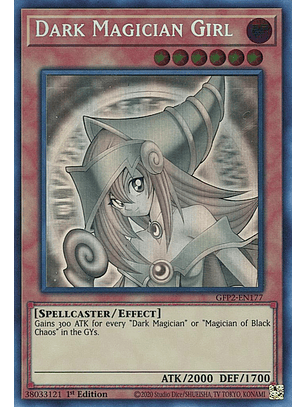 Dark Magician Girl - GFP2-EN177 - Ghost Rare