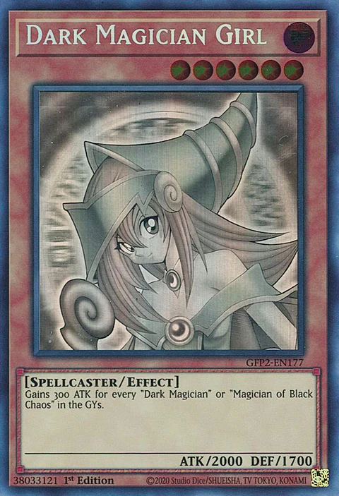 Dark Magician Girl - GFP2-EN177 - Ghost Rare