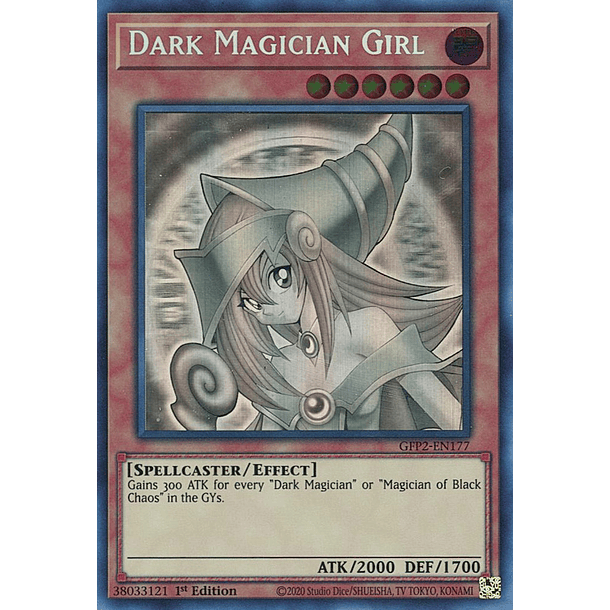 Dark Magician Girl - GFP2-EN177 - Ghost Rare
