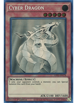 Cyber Dragon - GFP2-EN180 - Ghost Rare