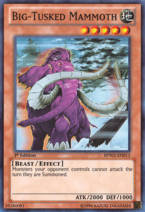 Big-Tusked Mammoth - FET-EN015 - Rare