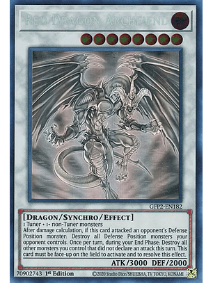 Red Dragon Archfiend - GFP2-EN182 - Ghost Rare