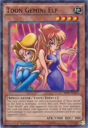 Toon Gemini Elf - BP03-EN014 - Rare 1