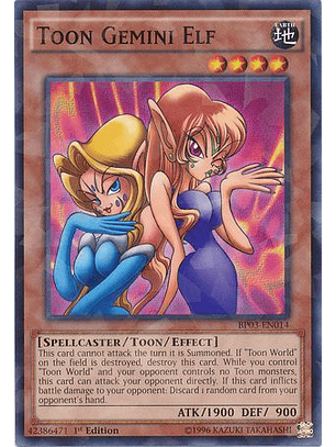 Toon Gemini Elf - BP03-EN014 - Rare