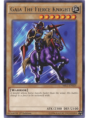 Gaia The Fierce Knight - MIL1-EN025 - Rare