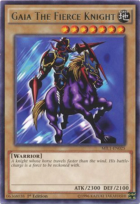 Gaia The Fierce Knight - MIL1-EN025 - Rare