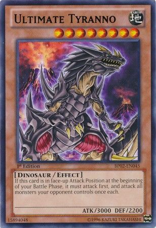 Ultimate Tyranno - BP02-EN045 - Rare 1