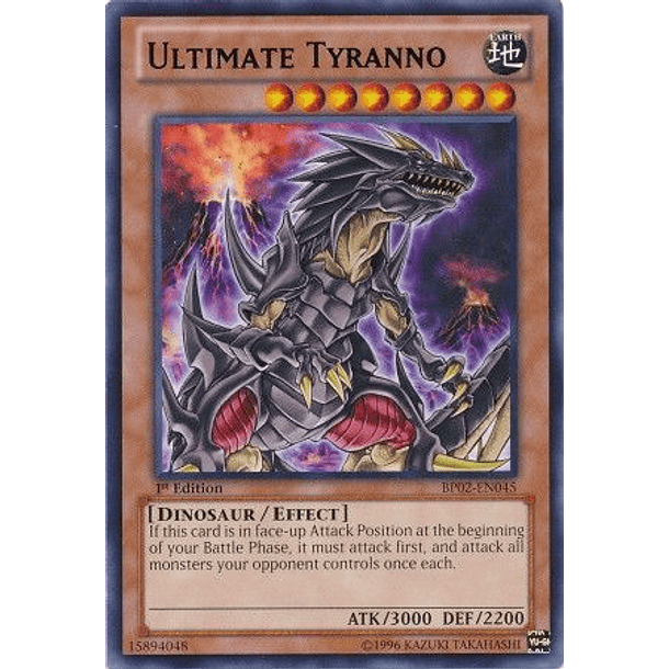 Ultimate Tyranno - BP02-EN045 - Rare