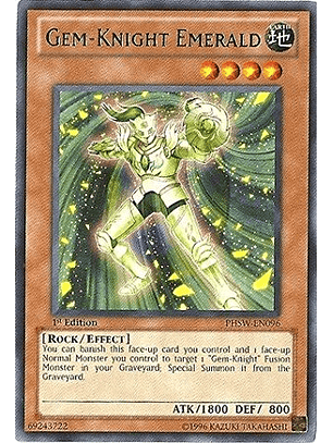 Gem-Knight Emerald - PHSW-EN096 - Rare