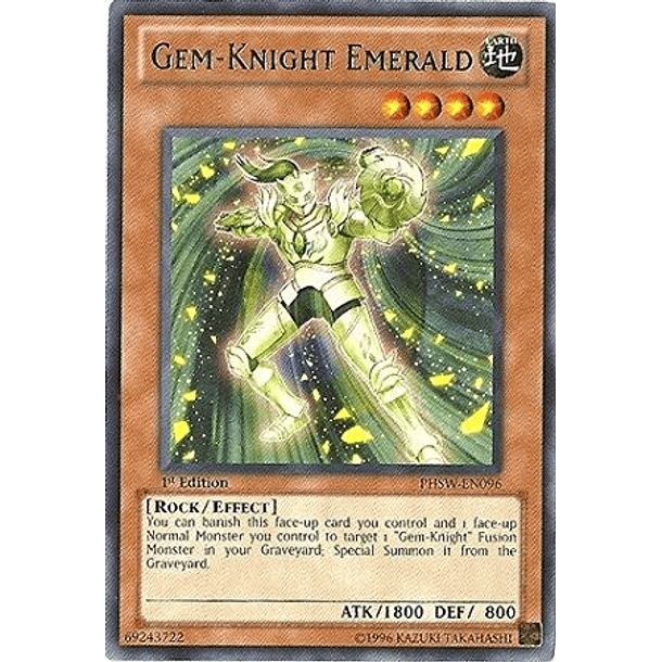 Gem-Knight Emerald - PHSW-EN096 - Rare