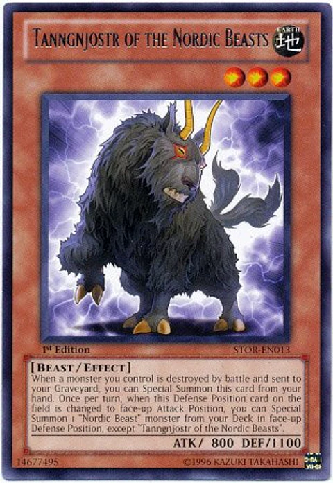 Tanngnjostr of the Nordic Beasts - STOR-EN013 - Rare