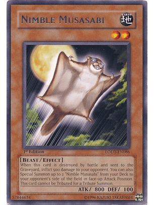 Nimble Musasabi - LODT-EN086 - Rare