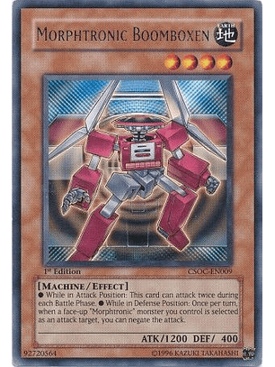 Morphtronic Boomboxen - CSOC-EN009 - Rare