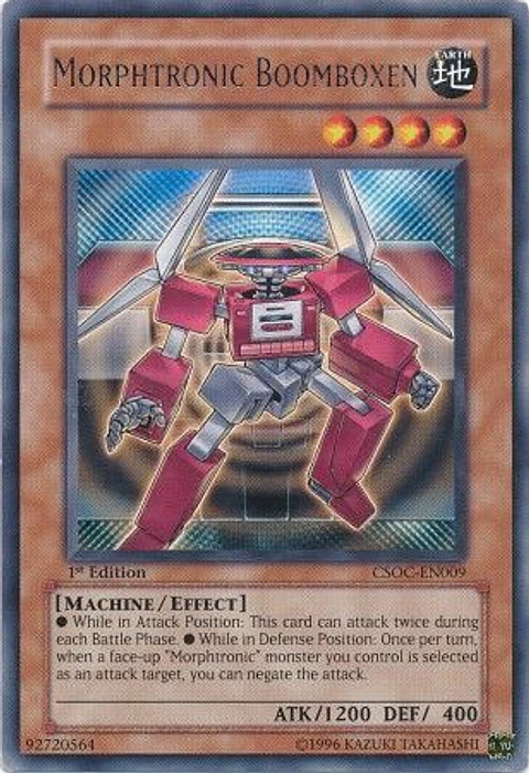 Morphtronic Boomboxen - CSOC-EN009 - Rare