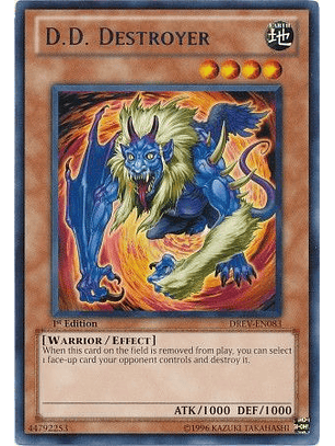 D.D. Destroyer - DREV-EN083 - Rare