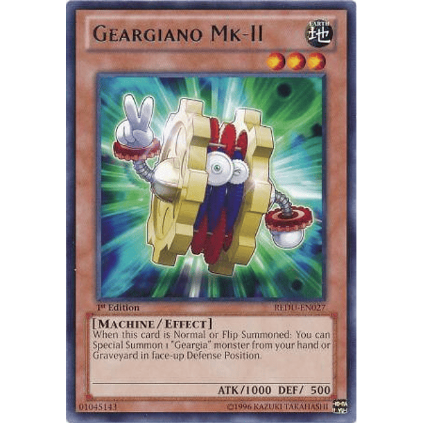 Geargiano Mk-II - REDU-EN027 - Rare