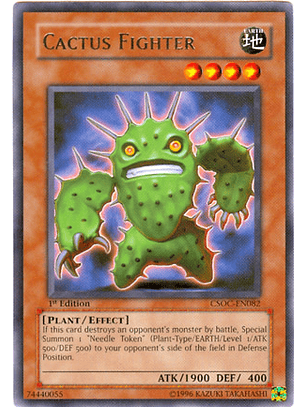 Cactus Fighter - CSOC-EN082 - Rare