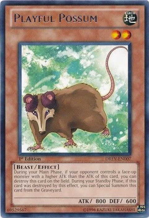 Playful Possum - DREV-EN007 - Rare