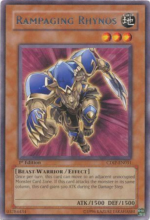 Rampaging Rhynos - CDIP-EN031 - Rare
