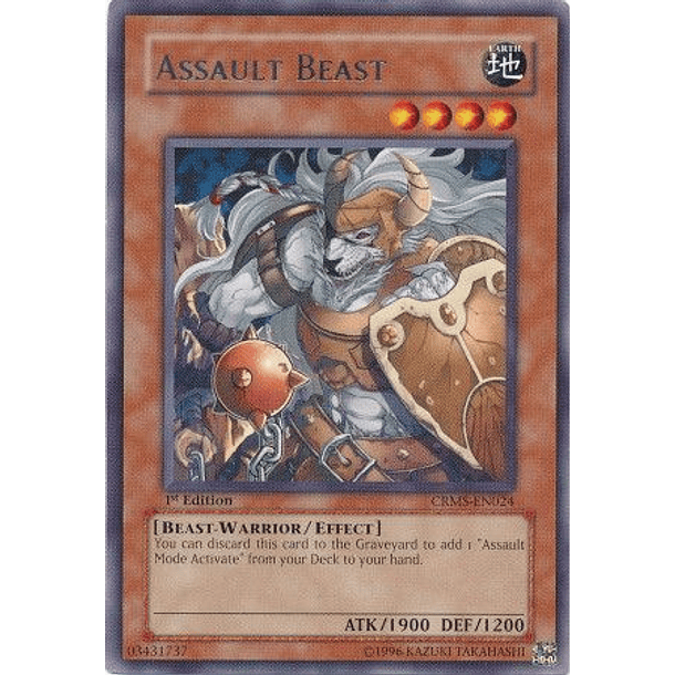 Assault Beast - CRMS-EN024 - Rare