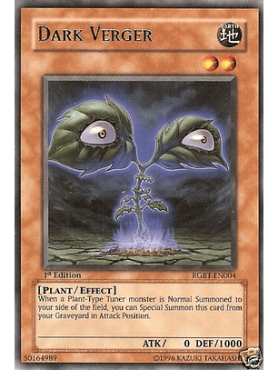 Dark Verger - RGBT-EN004 - Rare