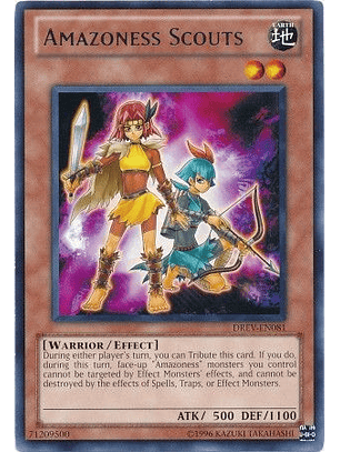 Amazoness Scouts - DREV-EN081 - Rare 