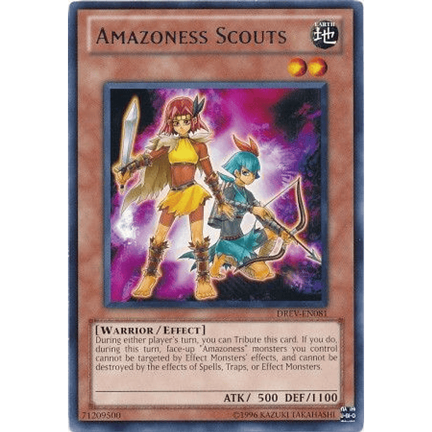 Amazoness Scouts - DREV-EN081 - Rare 