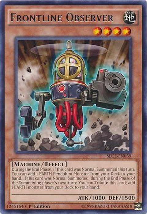 Frontline Observer - SECE-EN039 - Rare 