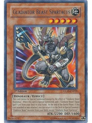 Gladiator Beast Spartacus - GLAS-EN018 - Rare