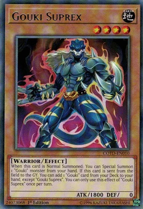 Gouki Suprex - COTD-EN010 - Rare 