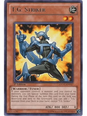 T.G. Striker - EXVC-EN017 - Rare 