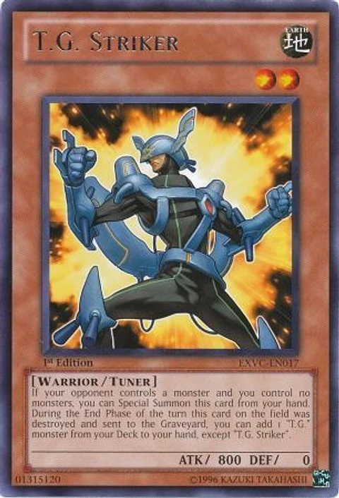 T.G. Striker - EXVC-EN017 - Rare 