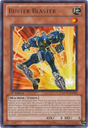 Buster Blaster - EXVC-EN022 - Rare 1