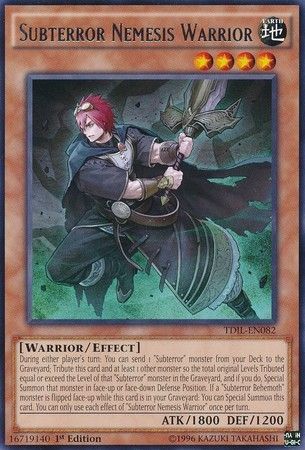 Subterror Nemesis Warrior - TDIL-EN082 - Rare 1