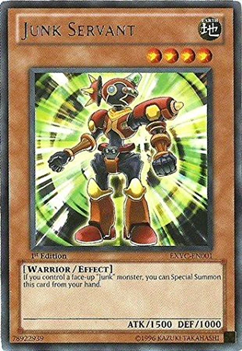 Junk Servant - EXVC-EN001 - Rare 