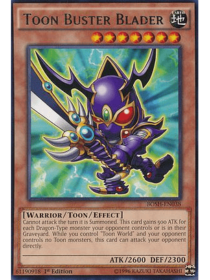 Toon Buster Blader - BOSH-EN038 - Rare 