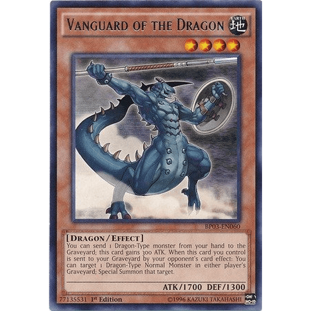 Vanguard of the Dragon - BP03-EN060 - Rare